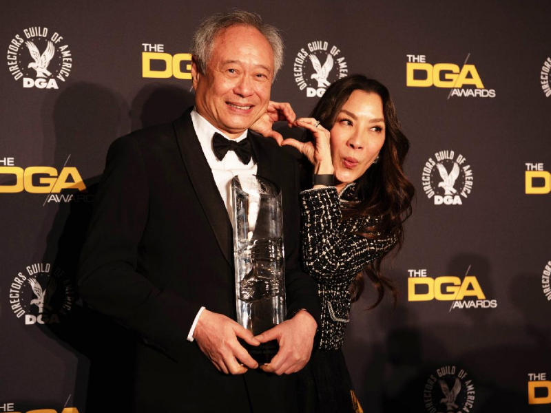 李安獲美國導演工會終身成就獎！71歲還是老男孩，總能激起身邊人的母性：我的樣子很可愛，大家都原諒我